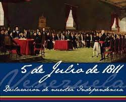 Fallece en su ciudad natal (matanzas) bonifacio byrne. Historia Del 5 De Julio La Independencia De Venezuela Seryhumano Com