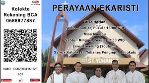 Uskup agung pontianak mgr agustinus agus (kiri) mempersembahkan misa di paroki st petrus dan paulus sekadau, minggu 21 maret 2021. Perayaan Ekaristi Sabtu 27 Febuari 2021 Youtube