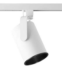 Progress P9205 28 Alpha Trak 1 Light 120 White Flatback Track Head Ceiling Light In Bright White