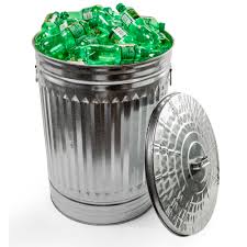 These trash bags are made with unique reinforcing bands which makes them stronger while saving plastic when compared to a leading branded bag. Behrens 31 Gallon Steel Garage Garbage Trash Can 31 Gallon Volume Capacity Walmart Com Walmart Com