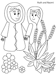 Ruth And Naomi Coloring Page 115 Ruth And Naomi Coloring Page Ruth Pinterest Sunday Wolf Coloring Pages F Bible Crafts Ruth Bible Craft Bible Crafts For Kids