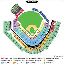 29 Accurate Detailed Seating Chart For Pnc Park