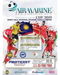 Keputusan undian piala airmarine 2019 yang akan bermula pada 23 mac nanti, majlis undian berlangsung di wisma fam, kelana jaya sebentar tadi. Matlamat Piala Airmarine 2019