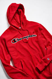 Black And Red Champion Hoodie Champion Chenille Embroidered Logo Hoodie Sweatshirt Mens Sweatshirts Hoodie Champion Clothing Sweatshirts Hoodie
