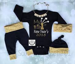 Girl Coming Home Outfit My First New Year S 2018 Fireworks Baby New Year S Outfit 2018 Ou Baby Girl Christmas Girls Christmas Outfits Girls Coming Home Outfit
