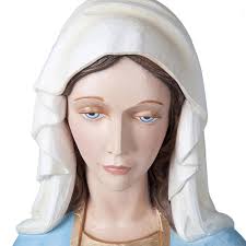 Our Lady of Miracles, fiberglass statue, 160 cm