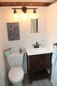 Clean Lines With Farmhouse Style Make This Home On Wheels Unique In 2020 Small Bathroom Bathroom Layout Modern Bathroom