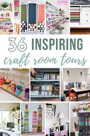 Cricut cutting problem solution #2: 36 Ideas For Organizing Craft Supplies Craft Room Ideas On A Budget Small Craft Rooms Craft Room Design