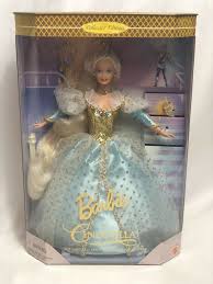 1996 Vintage Disney Mattel Barbie As Cinderella Doll Collector Edition Nib Ebay Barbie Cinderella Doll Vintage Disney