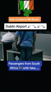 Customs Inspection at Dublin Airport