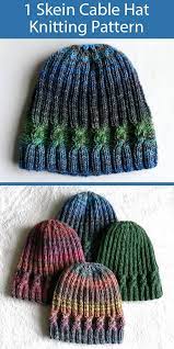 Multicolor Yarn Hat Knitting Patterns In The Loop Knitting In 2020 Hat Knitting Patterns Knitting Knitting Patterns