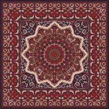 A boroujerd persian rug often has an allover pattern consisting of the famous persian rug motif: Ancient Arabic Pattern Red Persian Carpet With Rich Ornament Royalty Free Cliparts Vectors And Stock Illustration Image 124886501