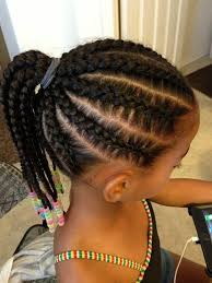 There is short hair, long hair, wavy hair, wavy hair, meshed hair and the styles continue endlessly. 5 Beautiful Ghana Weaving Hairstyles For Kids