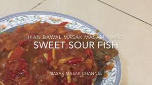 Mulai dari daging, ayam, hingga ikan sangat lezat bila dimasak dengan. Resepi Ikan Masak Masam Manis Ala Thai