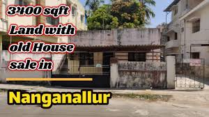 Land With Old House Sale In Nanganallur Chennai In 2020 Sale House Old House Chennai