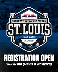 Registration is now open for the 2025 ACHA Prospect Showcase‼️ The ACHA  Prospect Showcase Series is intended to help educate prospective men's and  women's student-athletes and their families about the ACHA, while