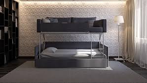 The sofa that turns into a set of bunk beds is truly a modern engineering marvel. This Sofa Converts To A Bunk Bed Small Space Dwellers Rejoice Apartment Therapy