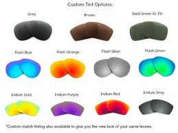 Sunglass Mirror Lenses Single Vision 1pair For Oakley