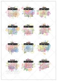 Free Printable 2021 Calendar Stickers 12 Month Calendar Cute Freebies For You Calendar Stickers Bullet Journal Stickers Journal Stickers