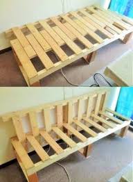 old wooden pallet bench diy sofa bed diy sofa wooden pallet furniture
