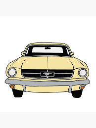 Image result for Phoenician Yellow 1964 Mustang