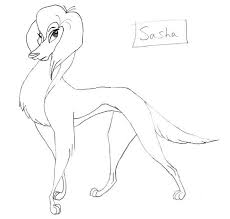 Learn about their night vision, depth perception, color, and peripheral vision. Sasha By Bitten2007 Dog Coloring Page Dog Heaven Character Design Animation