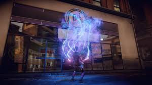 Infamous First Light Neon Manipulation Personajes De Fantasia Video Juego Arte Friki
