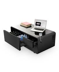 Furniture Sobro Smart Storage Coffee Table With Refrigerated Drawer Reviews Furniture Macy S In 2020 Coffee Table With Storage Smart Storage Mattress Furniture