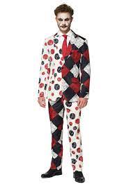 Suitmeister Halloween Clown Vintage Costume Suit Adult Men S Black Red White Med Walmart Canada