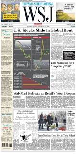 The wall street journal is notoriously strict about who gets to access their articles. Calameo Wallstreetjournal 20160116 The Wall Street Journal