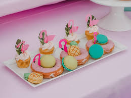 Tropical colors were chosen in hot pink, lime green, aqua blue, orange and white. The Best Tropical Birthday Party Ideas For Kids Mint Event Design