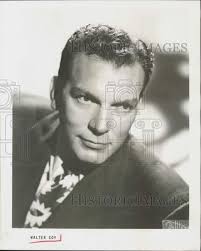 1955 Press Photo Actor Walter Coy