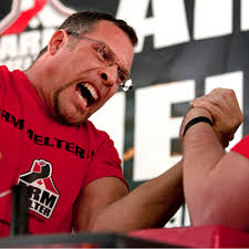 Competitive arm wrestling in Belleville