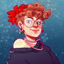 Wanted To Paint Something On The Festive Side Christmas Is Coming Hehe Drawmewiffwaffles Art Digit Illustration Art Drawing Cute Art Girl Drawing Sketches