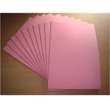 Light Pink Foam Sheets Connect4sale