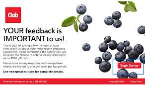✨ don't miss special sales for the next week in your favorite store with rabato. Www Cublistens Com Take Cub Foods Survey To Win 100 Gift Card Survey Land