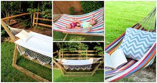 This stand uses 6 ft. 15 Diy Hammock Stand Plans You Should Try This Summer Diy Crafts