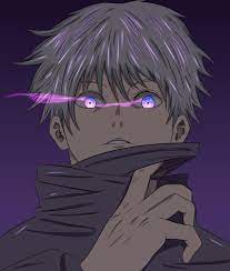 Gojo Satoru Pfp Jujutsukaisen I dont get how it's fsnboyism when it's clearly stated that he cant be touched unless he wants to. gojo satoru pfp jujutsukaisen