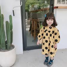 A baby shower is all about the fun of getting together, making a fuss over mom and showering her with all the cute gifts she and baby are going to need. Korean Style Autumn Baby Girls Polka Dots Dress Woven Cotton Cute Toddlers Kids Dresses Children Costumes Buy At The Price Of 12 85 In Aliexpress Com Imall Com