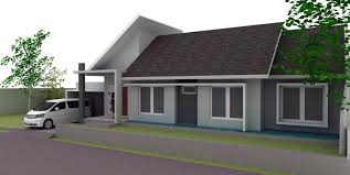 Desain rumah minimalis 2 lantai tampak dari depan. 48 Desain Rumah Minimalis Melebar Kesamping