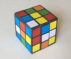 For example, fur is the corner piece at the intersection of f, u and r and ub is the edge piece between the u and b layers, or either of the corners beside it. Printable Easy Paper Rubik S Cube Diy Template To Download