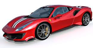 Ferrari 488 Pista 3d Model Ferrari 488 Ferrari Sports Car