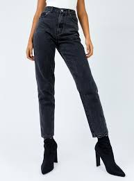 Zaiden Straight Leg Jeans Black Denim Women Jeans Straight Leg Jeans Black Denim