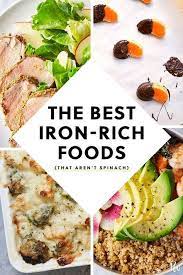 7 Of The Best Sources Of Iron That Aren T Spinach Foods High In Iron Foods With Iron Iron Rich Foods