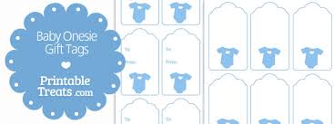 Gift Tags Free Printable Baby Shower Thank You Tags Novocom Top