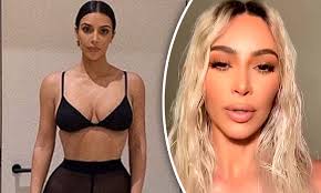 See more ideas about kim kardashian before, kardashian, kim kardashian. Kim Kardashian Shocks Fans With A Return To Bleach Blonde Before Revealing It Was Just A Wig Daily Mail Online