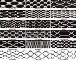 Car grill mesh aluminum alloy black grille mesh net sheet auto vehicle accessory. Custom Industrial Fabricated Expanded Metal Direct Metals