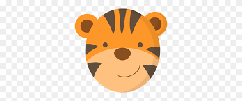 Download tiger head stock vectors. Simple Tiger Face Clip Art Baby Jungle Faces Oh My Baby Oh Baby Clipart Stunning Free Transparent Png Clipart Images Free Download