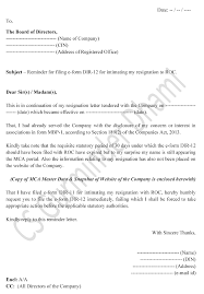 Please accept this letter of resignation from the position of consultant, effective two weeks from today. Remedy To Director Who Has Resigned Company Is Not Filing E Form Dir 12 With Roc