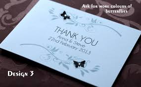Apr 19, 2021 · 60 diy wedding decoration ideas for every wedding style. Pack Of Handmade Personalised Wedding Thank You Cards 6 Designs New